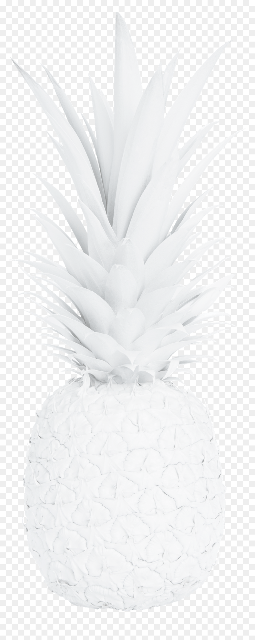 Pineapple, HD Png Download - black and white pineapple png
