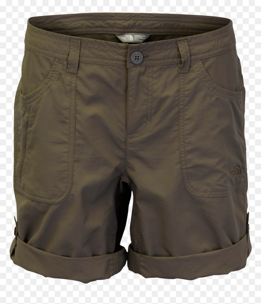 Olive Bermuda Shorts Khaki Billabong - Pocket, HD Png Download - jean shorts png