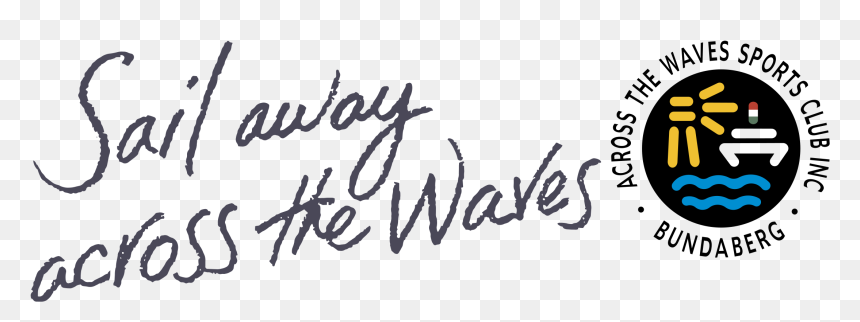 Across The Waves Sports Club Inc Logo Png Transparent - Across The Waves, Png Download - waves logo png
