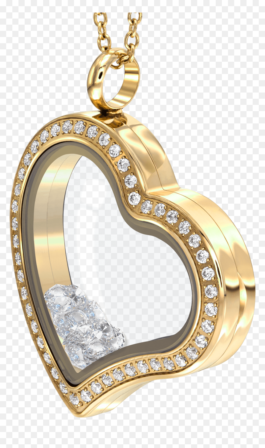 Transparent Heart Shape Clipart, HD Png Download - locket png