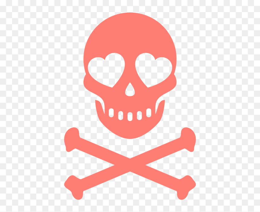 Angle,skull,jaw - Pirate Flag With White Background, HD Png Download - cross bones png