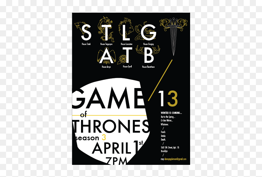 Poster, HD Png Download - winter is coming png