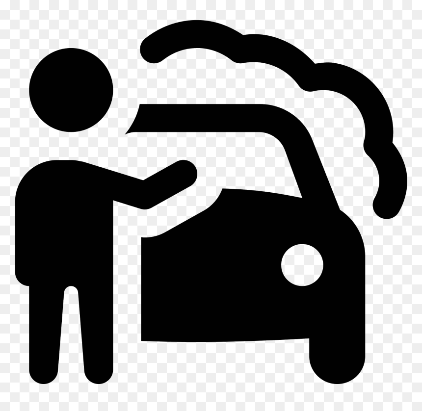Car Cleaning Icon, HD Png Download - car icon vector png