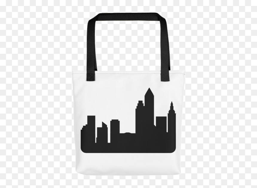 Tote Bag, HD Png Download - cleveland skyline png