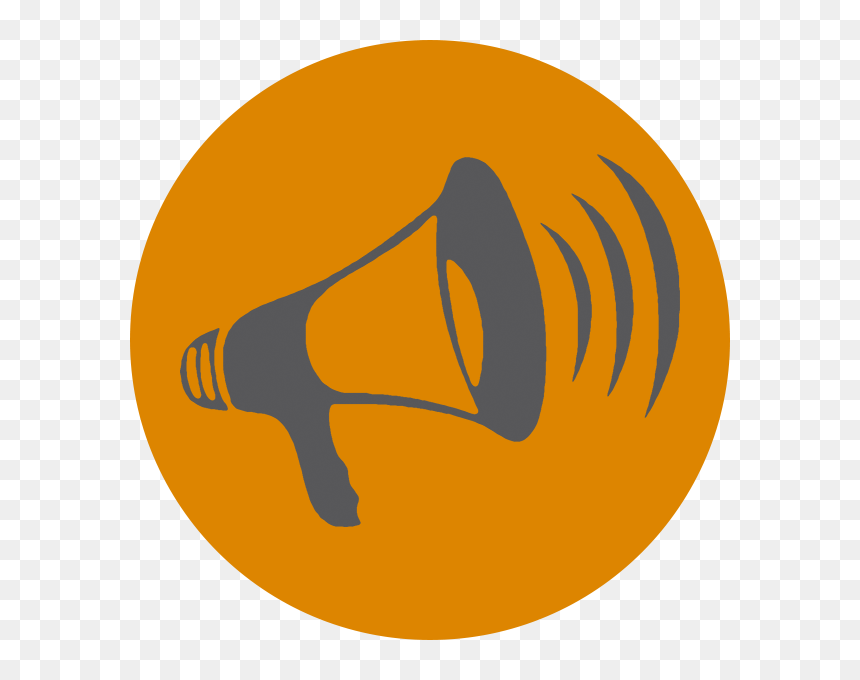 Big Voice Cliparts - Transparent Background Megaphone Png, Png Download - voice png