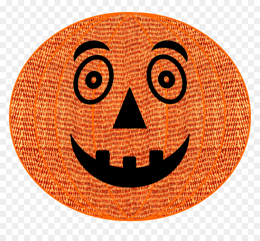 Fabric, Halloween, Pumpkin, Funny, Face, Humor, HD Png Download - flying fabric png