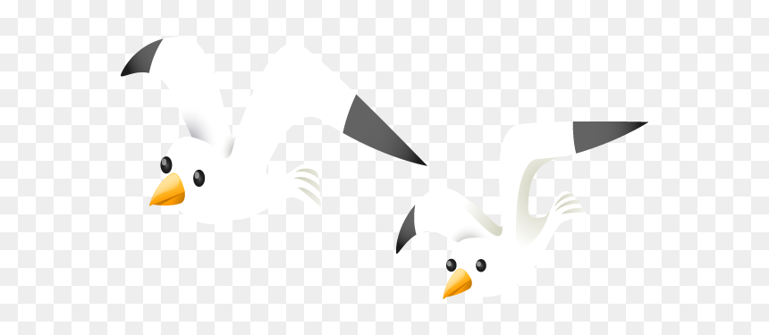 Vector Flying Bird Material Png Download - Duck, Transparent Png - flying fabric png
