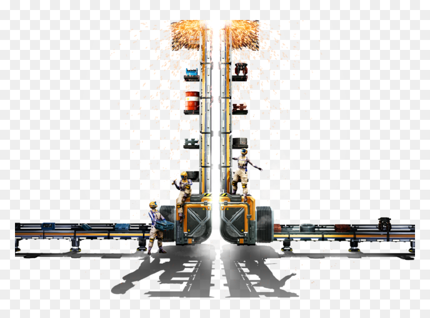 Elevatorwithcharacters Concept, HD Png Download - flying fabric png