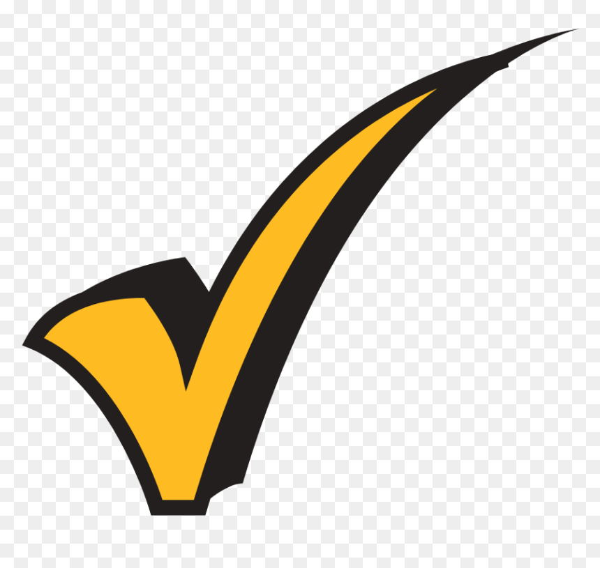 Check, HD Png Download - yellow check mark png