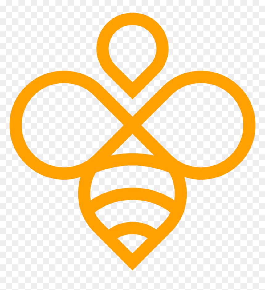 Getbee, HD Png Download - bee logo png