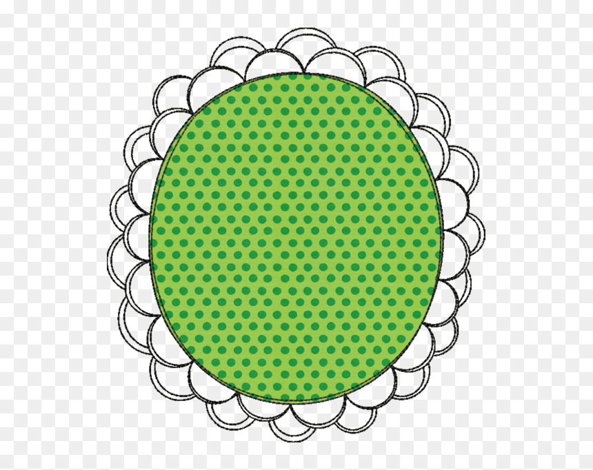 Girasoles Patrones De Semillas, HD Png Download - doodle frames png