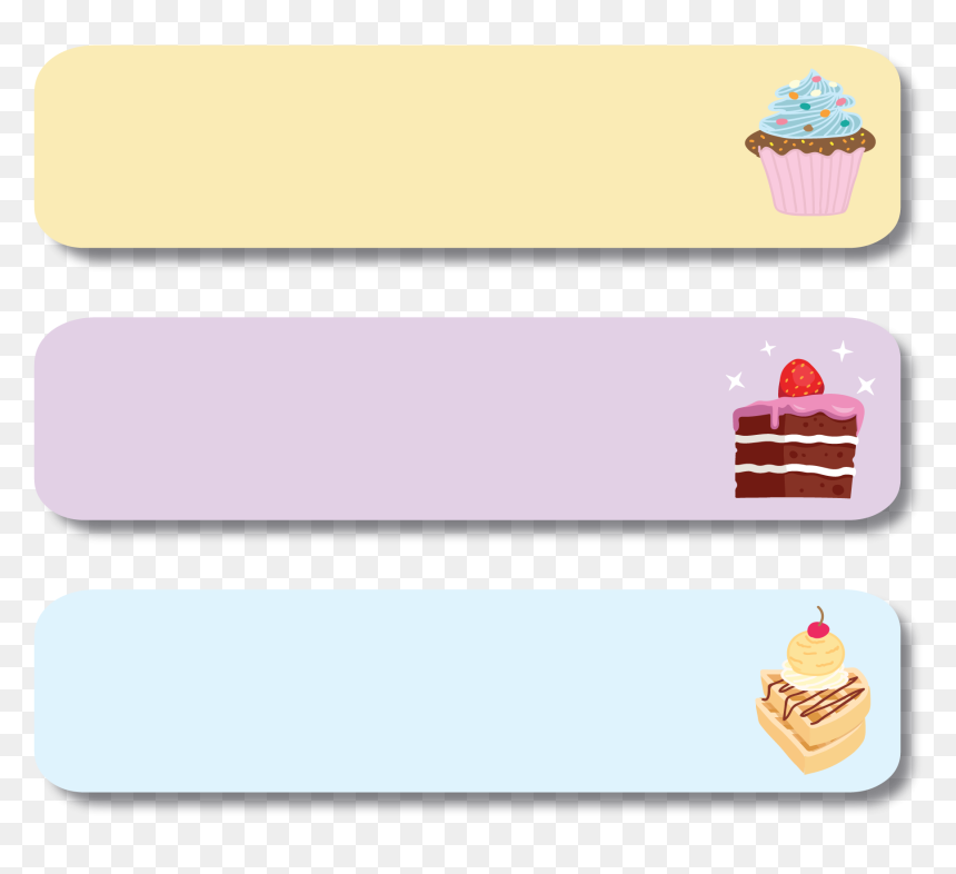 Transparent Cute Labels Png - Gelato, Png Download - ice cream icon png