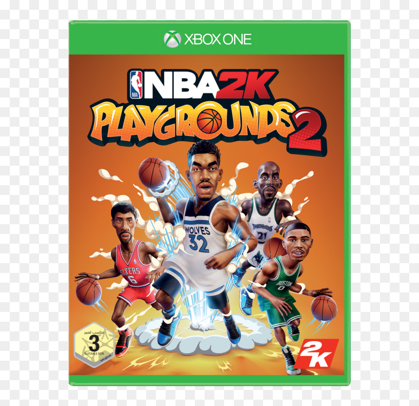 Nba 2k Playgrounds 2 Xbox One, HD Png Download - 2k png