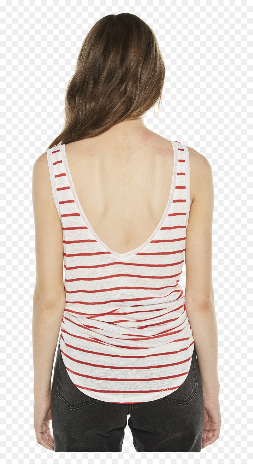 Rikki Tank Top In Colour Bright White - Photo Shoot, HD Png Download - white tank top png