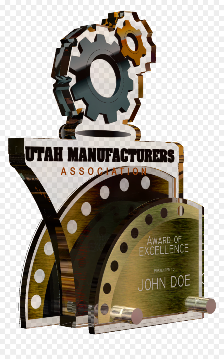 Utah Manufacturers Association - Machine, HD Png Download - trophy clipart png