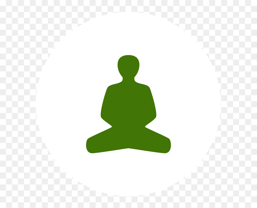 Green Analytical, HD Png Download - meditation silhouette png