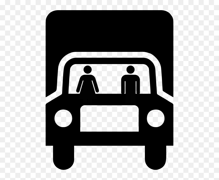 Mug Clipart Bathroom - Truck Icon, HD Png Download - truck front png