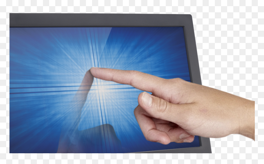 Led-backlit Lcd Display, HD Png Download - flat hand png