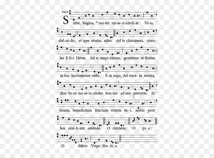 Salve Regina, HD Png Download - manos orando png
