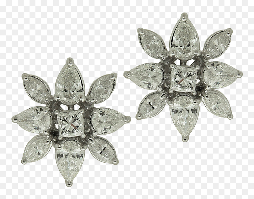Brinco Star H Stern, HD Png Download - gold earring png
