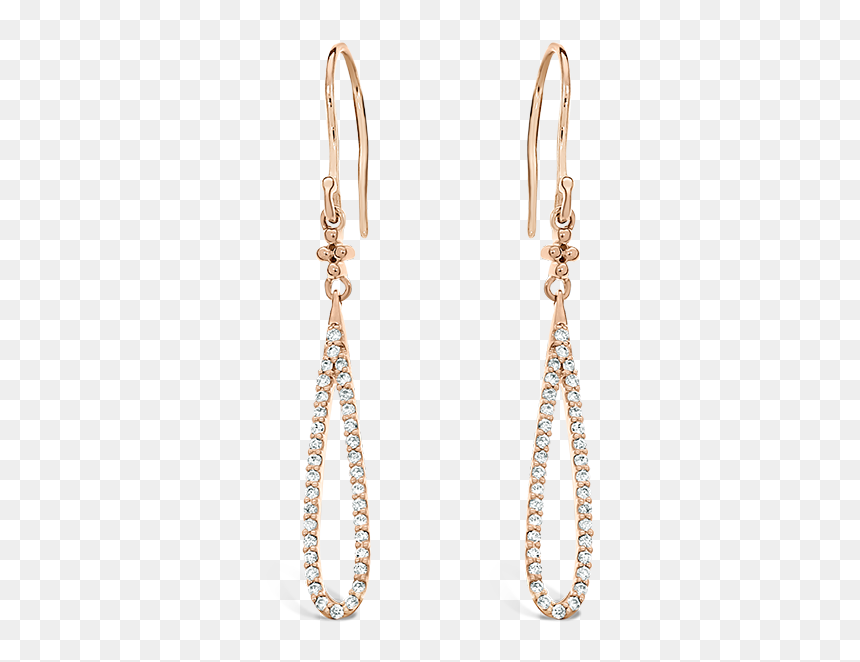 Image - Earring Png Transparent Rose Gold, Png Download - gold earring png