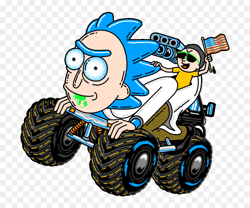 Clipart Map Road Trip - Rickmobile 2018, HD Png Download - road trip png