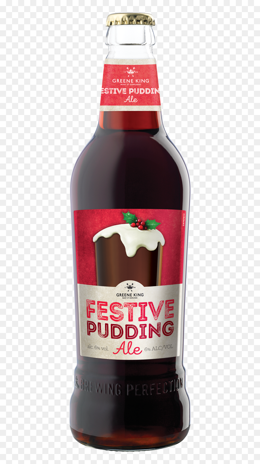 Festive Pudding - Glass Bottle, HD Png Download - ashley greene png