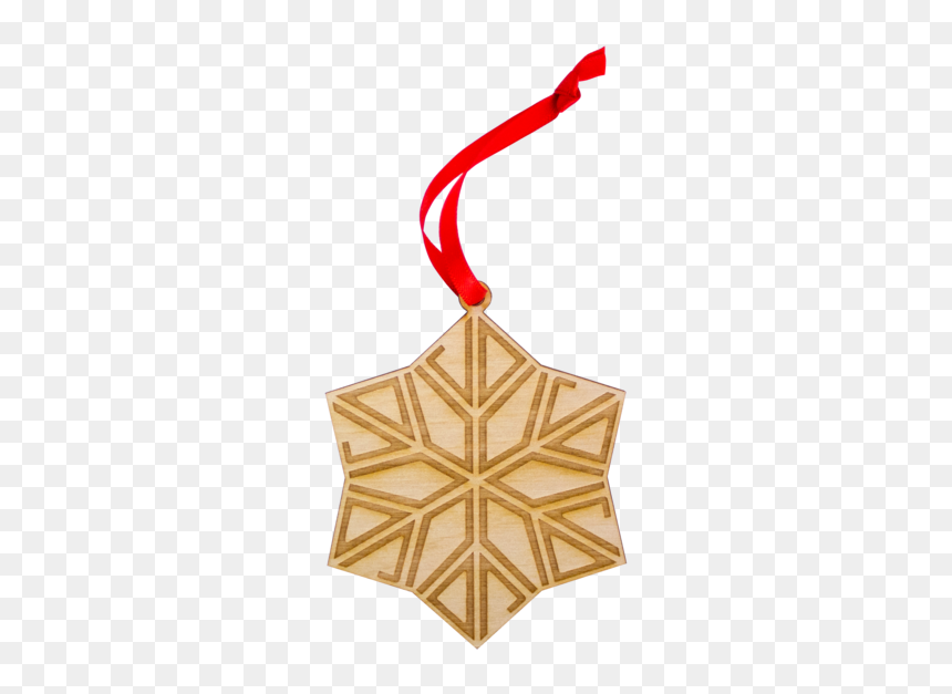 Pendant, HD Png Download - red snowflake png