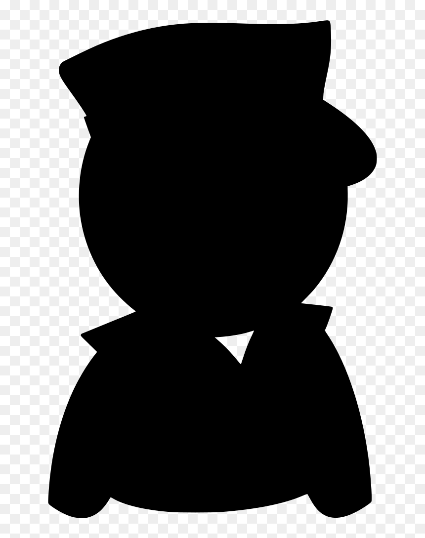 Transparent Cop Hat Png - Police, Png Download - ribbon vector black and white png