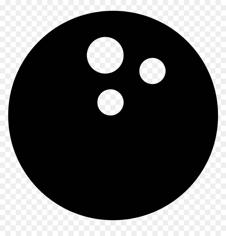 Bowling Ball Filled Icon - Circle, HD Png Download - bowling lane png