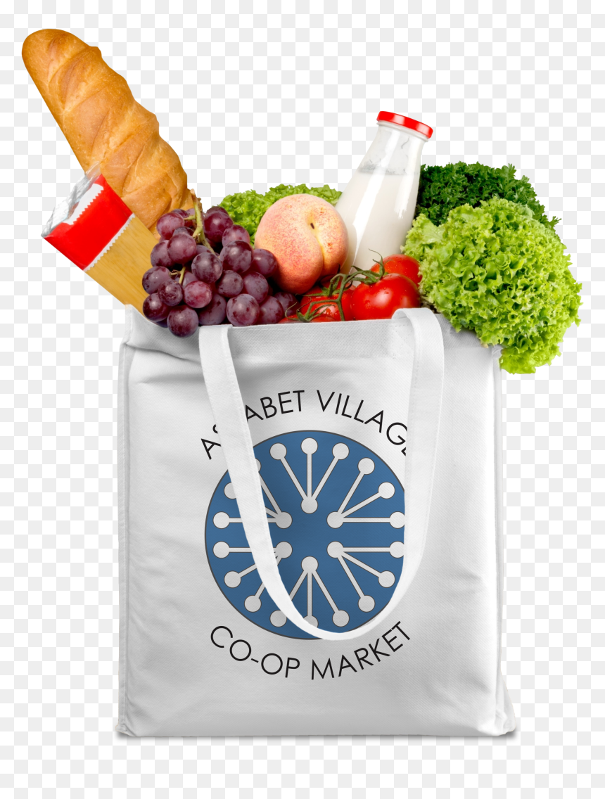 Groceries In Paper Bag, HD Png Download - grocery store png