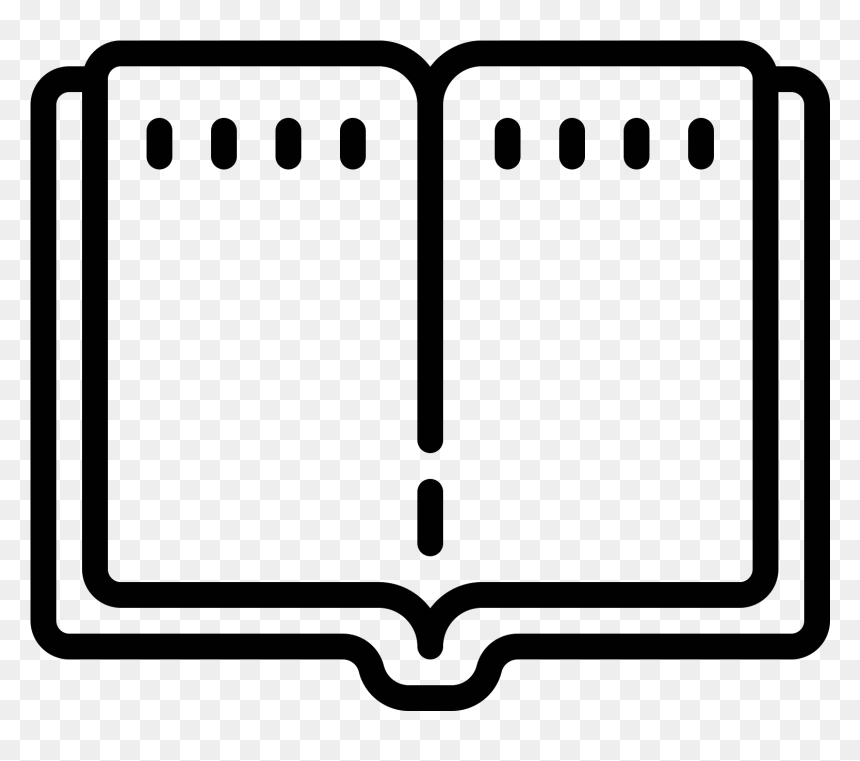Open Book Icon - Icon, HD Png Download - open book clip art png