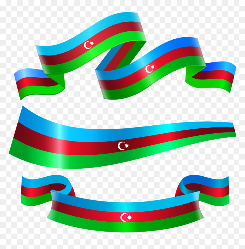 Azerbaijan Flag Azerbaycan Free Photo - Azerbaijan Flag Vector Png, Transparent Png - lent png