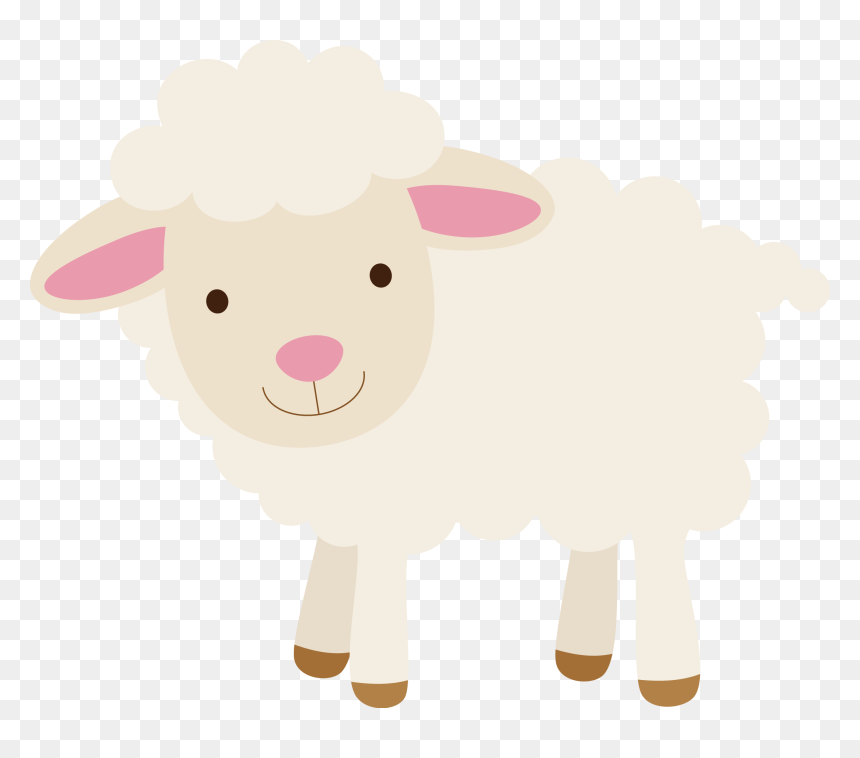 Transparent Sheep Clip Art - Vector Ovelha Png, Png Download - sheep clipart png