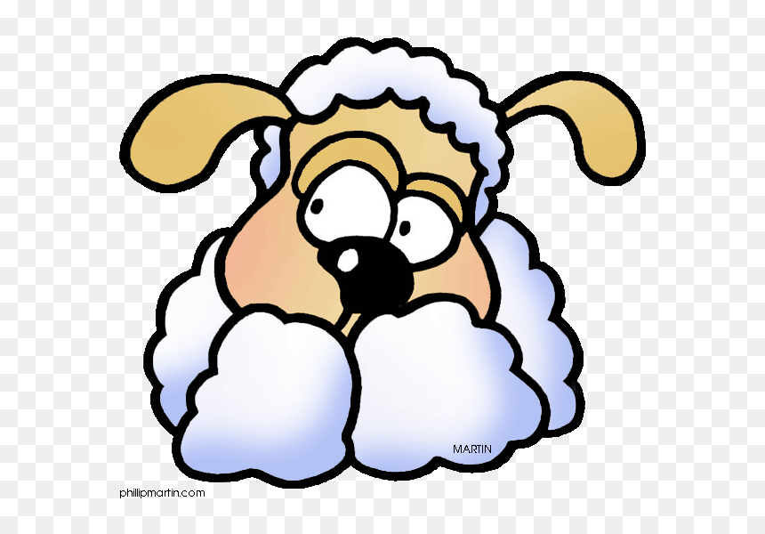 Phillip Martin Sheep Clipart - Flock Of Sheep Clipart Transparent Background, HD Png Download - sheep clipart png