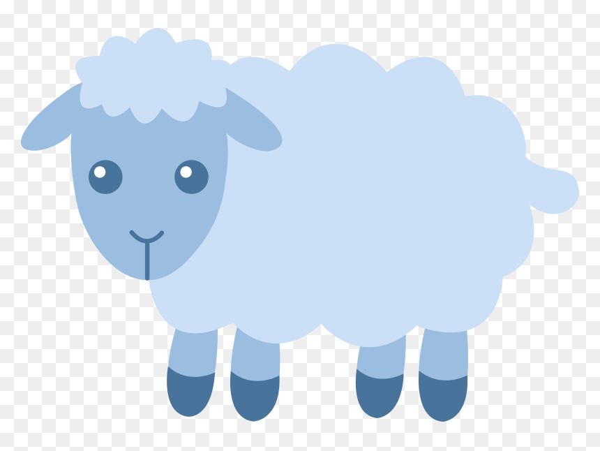 Sheep Clipart Transparent Background, HD Png Download - sheep clipart png