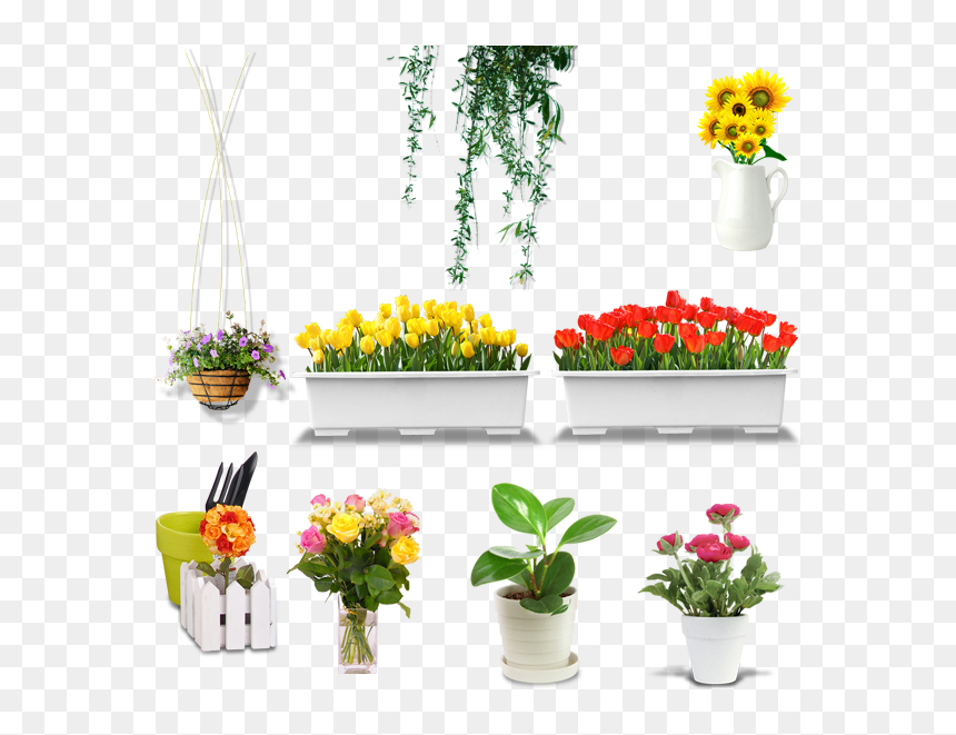 Flower Vase Png Photo - Flower Vase Pot Design Flower Pot Png, Transparent Png - vase of flowers png