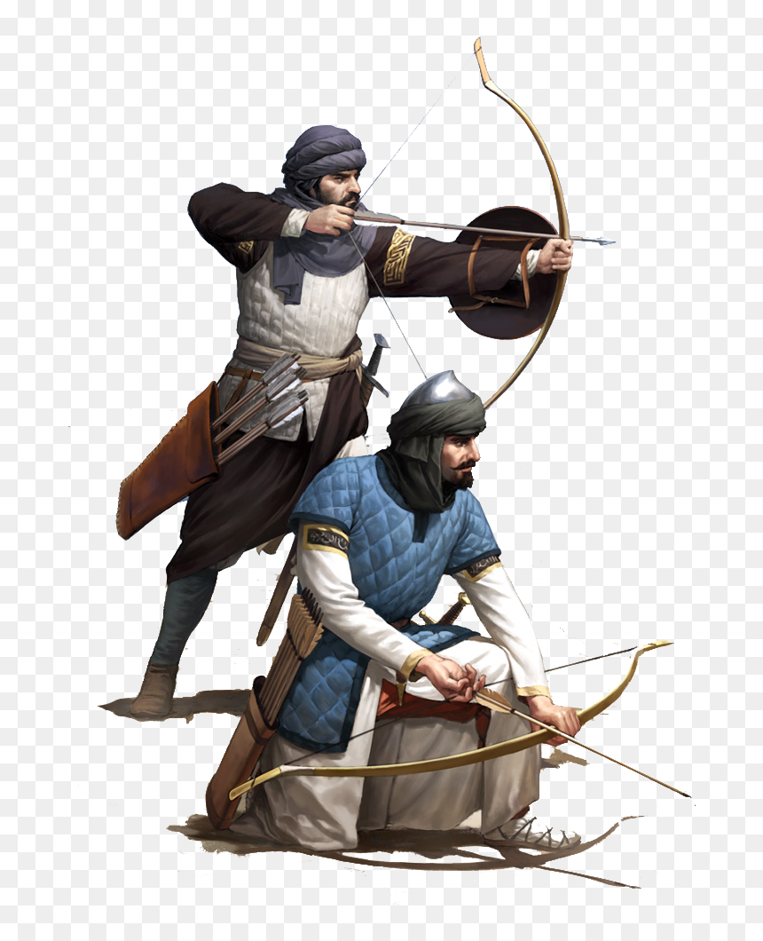 Image - Saracen Archer, HD Png Download - medieval shield png