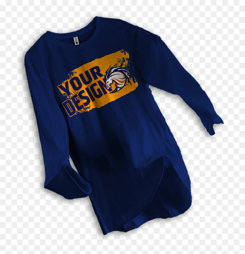8drop Shadow - Mustang Wrestling, HD Png Download - blue t shirt png