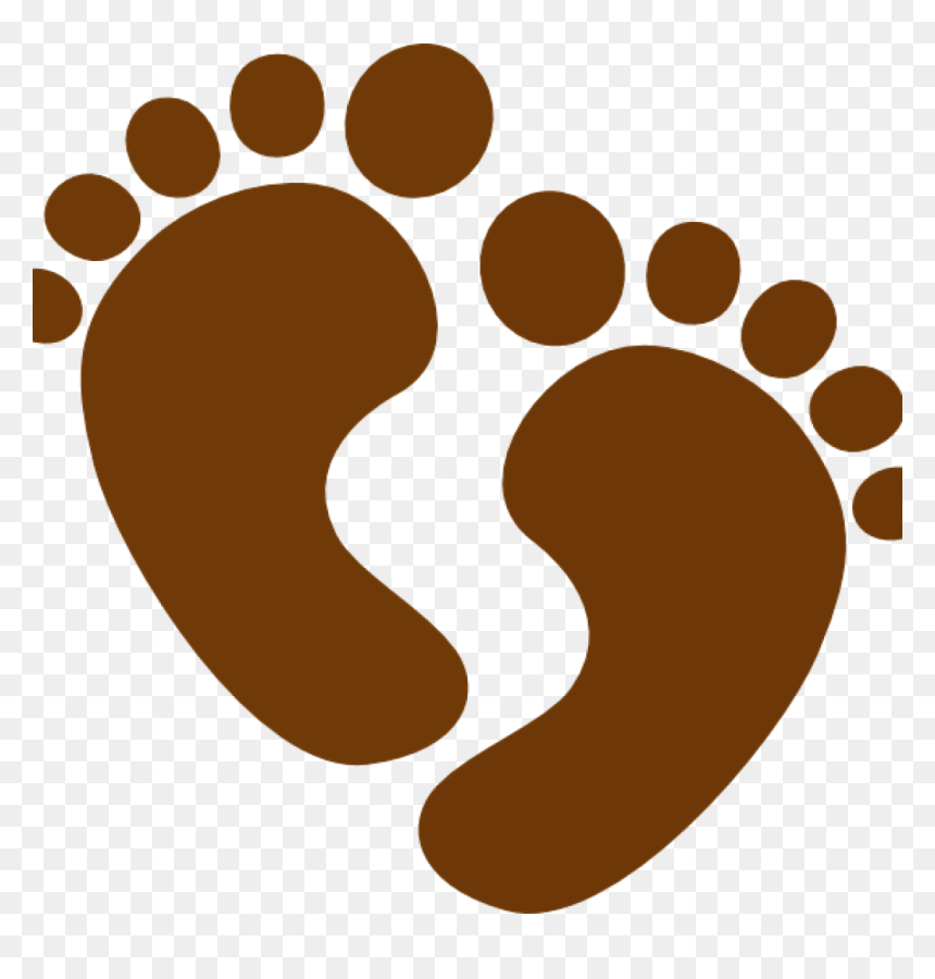 Feet Clipart Mountain Clipart - Baby Footprints Clipart Png, Transparent Png - mountains clipart png