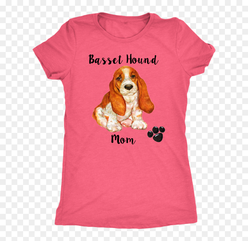 Santa's Little Helper Shirt, HD Png Download - basset hound png