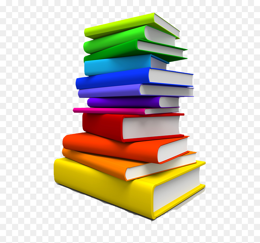 Pile Of Books Png, Transparent Png - crayon box png