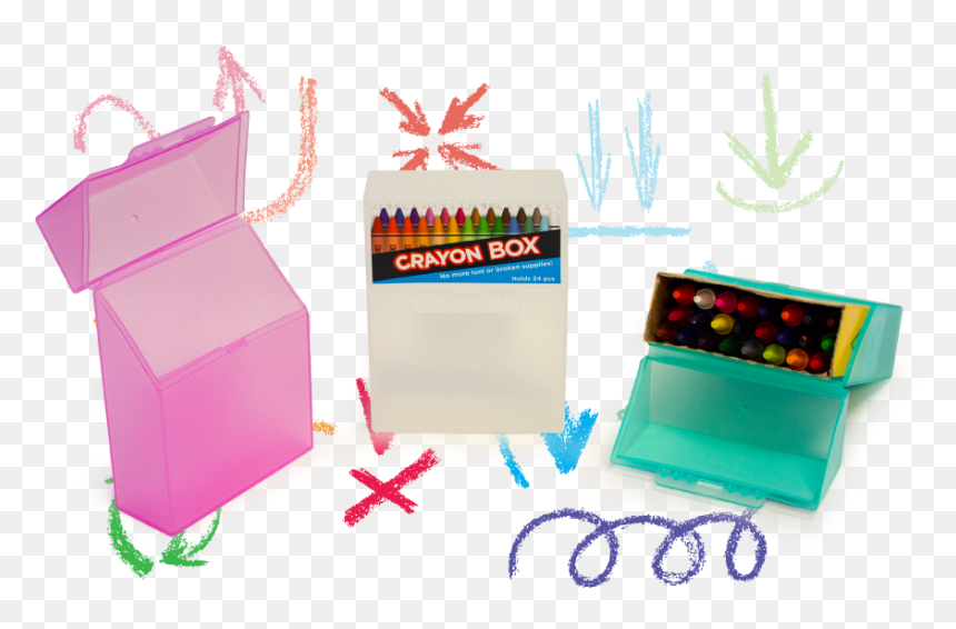 Box, HD Png Download - crayon box png