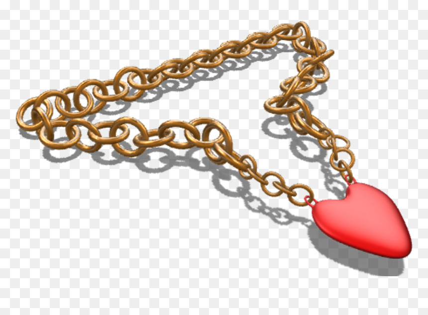 Gangsta Love Necklace Made Of Fool"s Gold - Chain, HD Png Download - gold chain.png