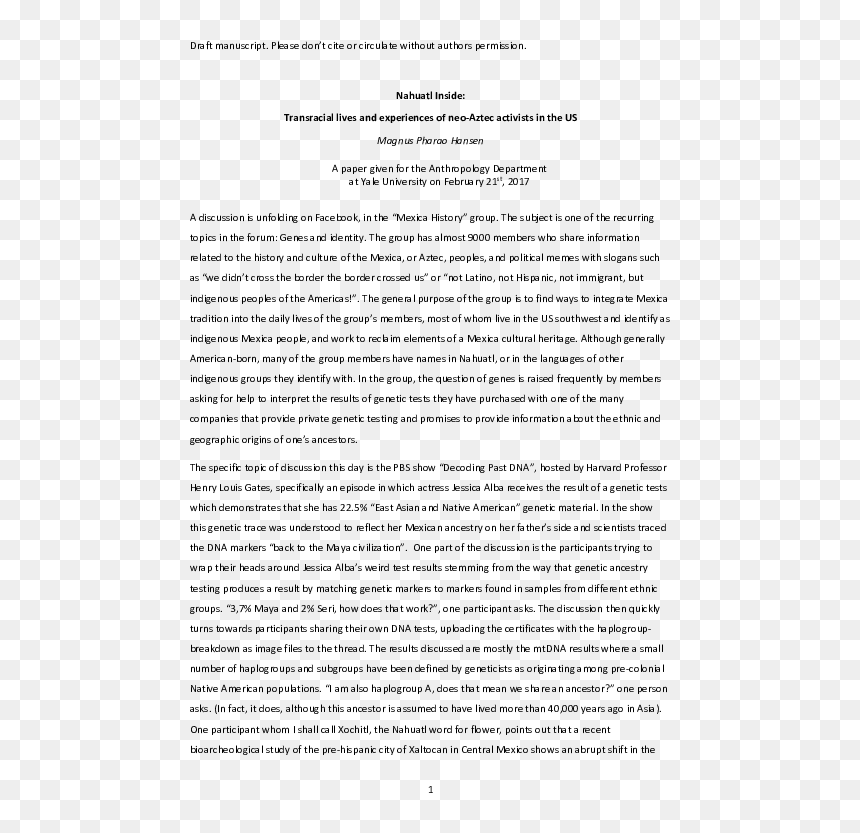 Document, HD Png Download - aztec border png