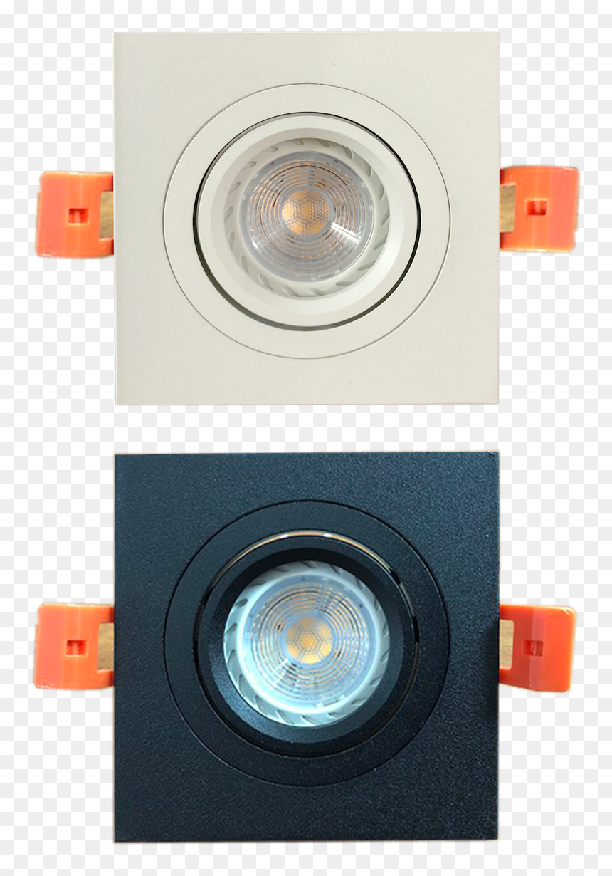 1345/1 Square Gu10 Spotlight - Circle, HD Png Download - white spotlight png