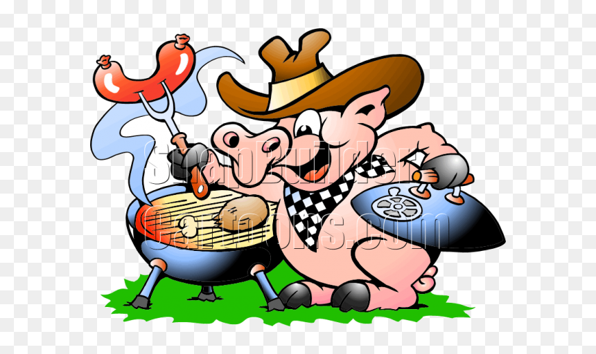 Grilling Clipart Company Bbq, HD Png Download - bbq grill clipart png