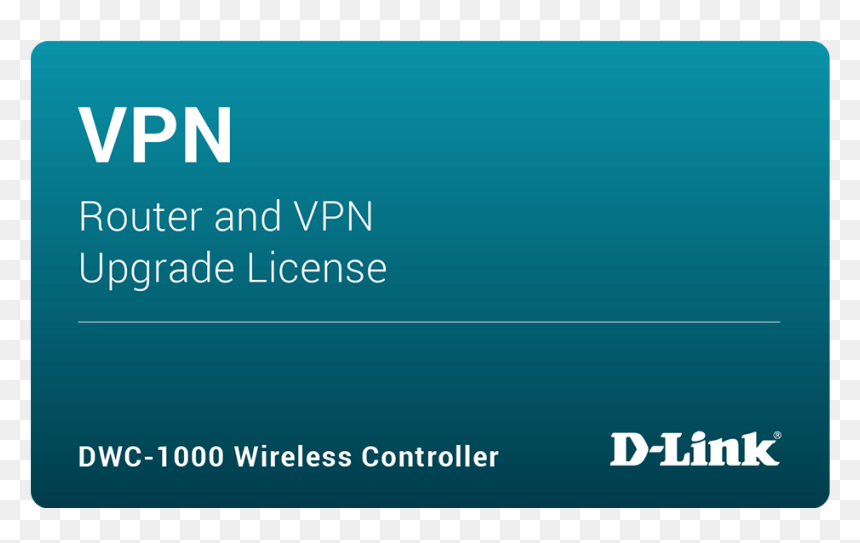 Dwc-1000 Vpn Upgrade License - D Link, HD Png Download - vpn png