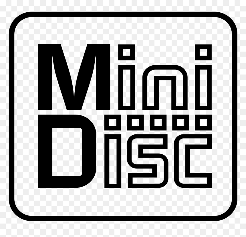 Sony Mini Disc Logo, HD Png Download - vhs play button png