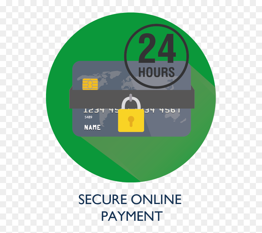 Secure Payment 24hours V1, HD Png Download - secure payment png